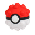 New 3D Pokemon Genie Decompression Ball Fidget Bubble Simple Dimple Stress Ball anti Stress Squeeze Toys Gift
