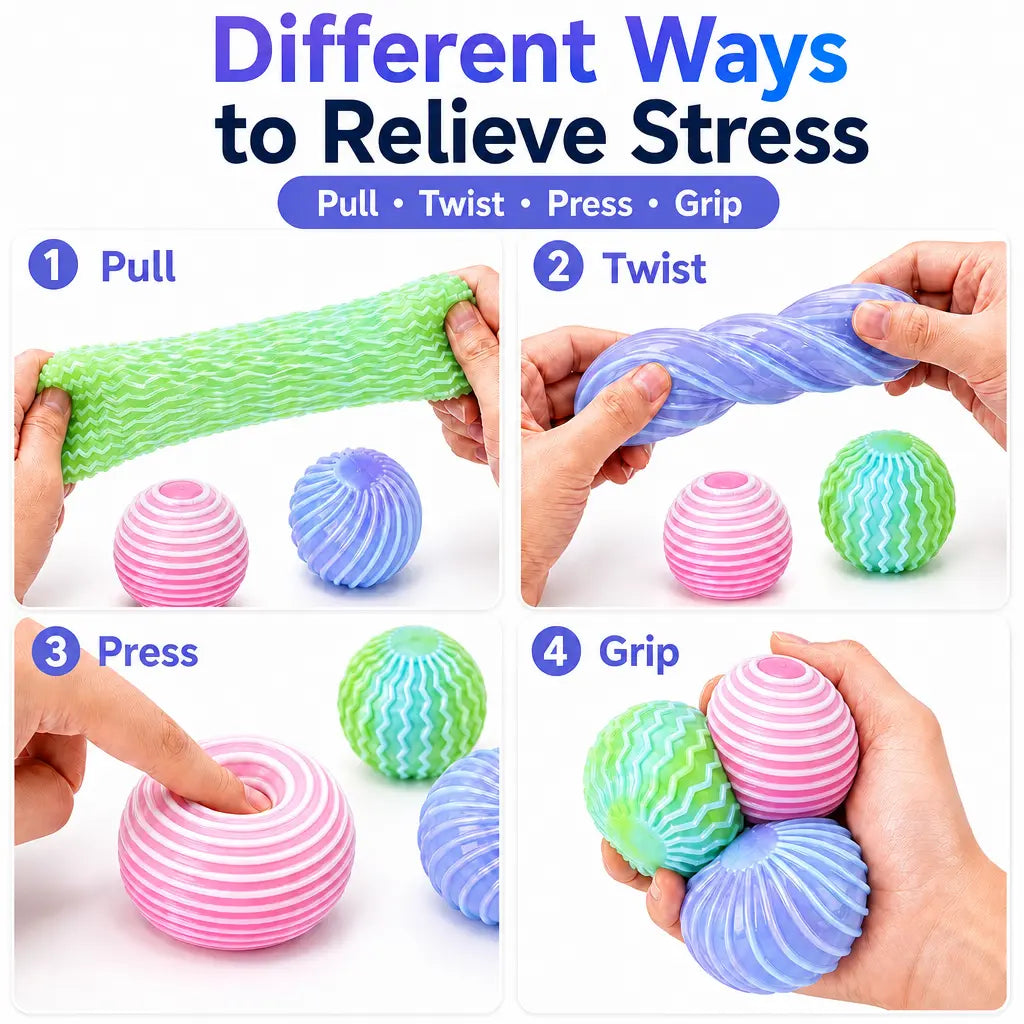 1Pc Maltlose Squishy Ball Stress Relief Toy Sensory Squeeze – Dreamy Pastel Slow Rising Stress Toy, Squeeze & Watch It Rise